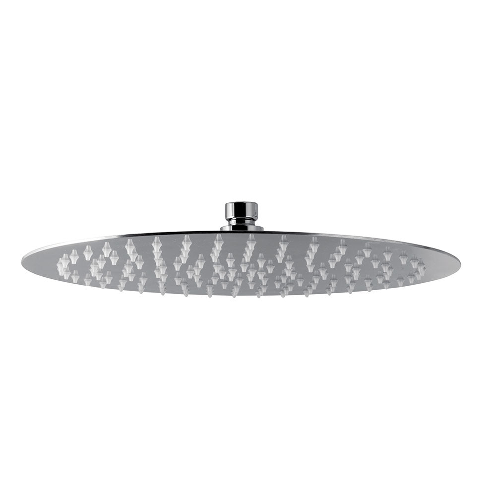 Tubico soffione ultraslim per doccia tondo da 30 cm in acciaio inox Made in Italy T11245S