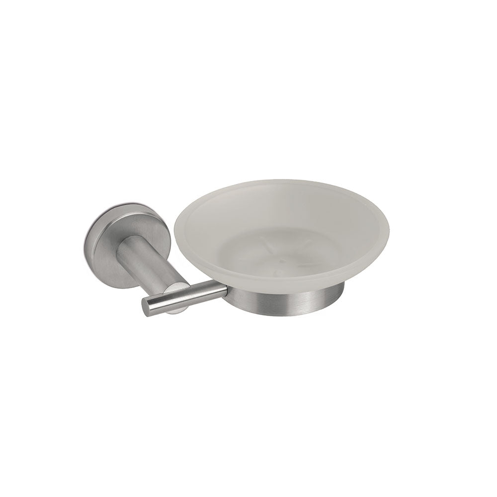 Tubico porta sapone a muro in acciaio inox Made in Italy T20320S