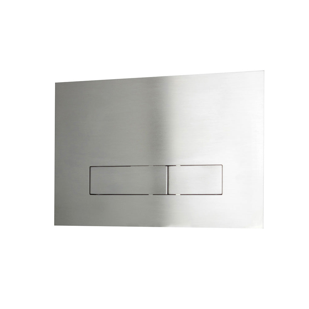 Tubico placca di comando in acciaio inox 304L satinato Made in Italy T34100S