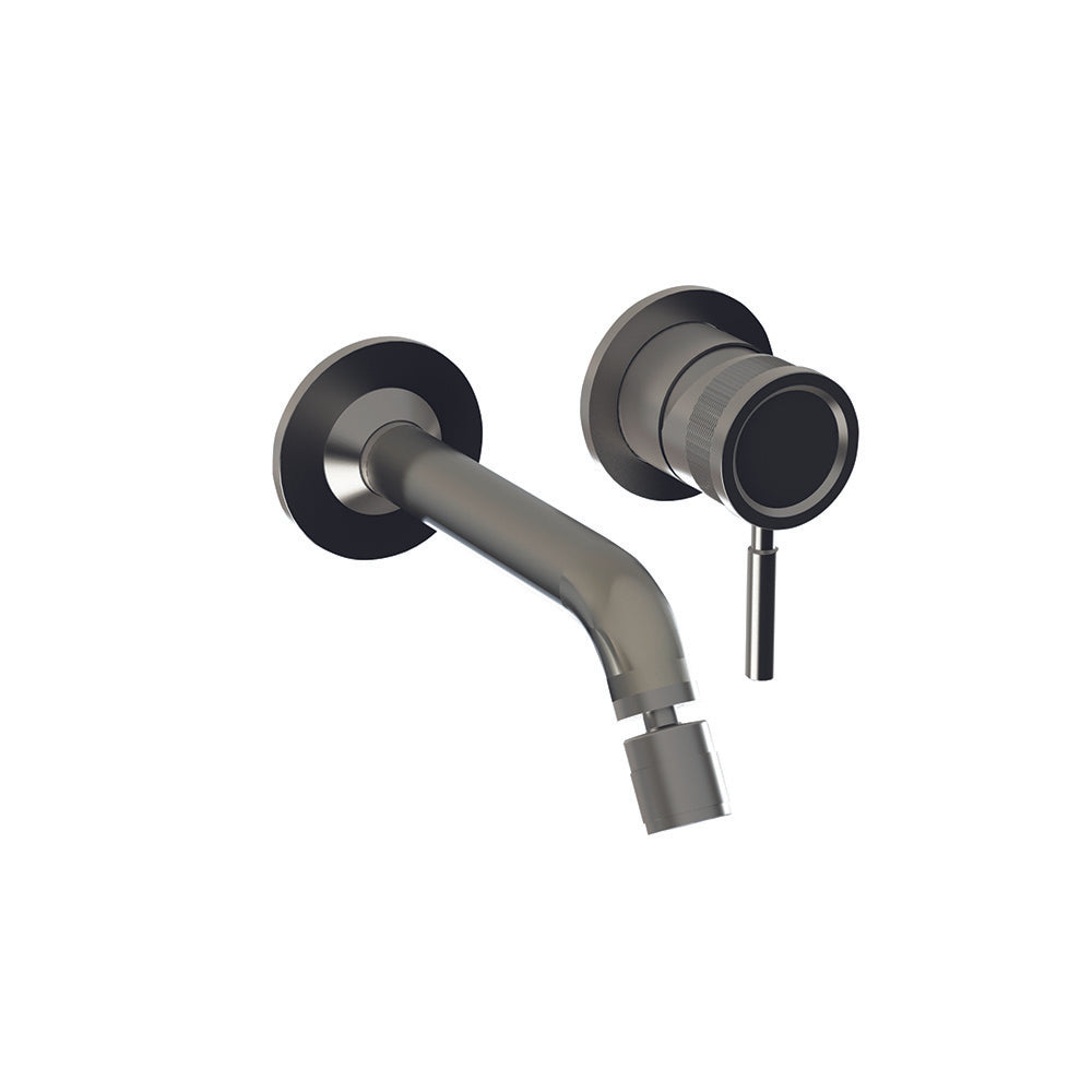 Tubico Volga Miscelatore per bidet in acciaio inox 316L satinato Made in Italy T84132S