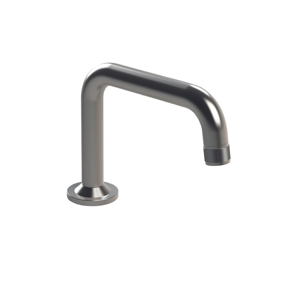 Tubico Volga bocca di erogazione da piano in acciaio inox 316L satinato Made in Italy T84181S