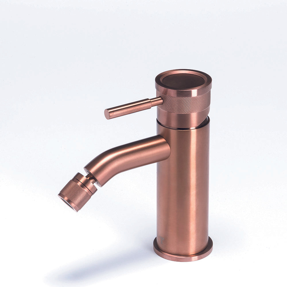 Tubico Volga Miscelatore per bidet in acciaio inox 316L rame Made in Italy T84274C