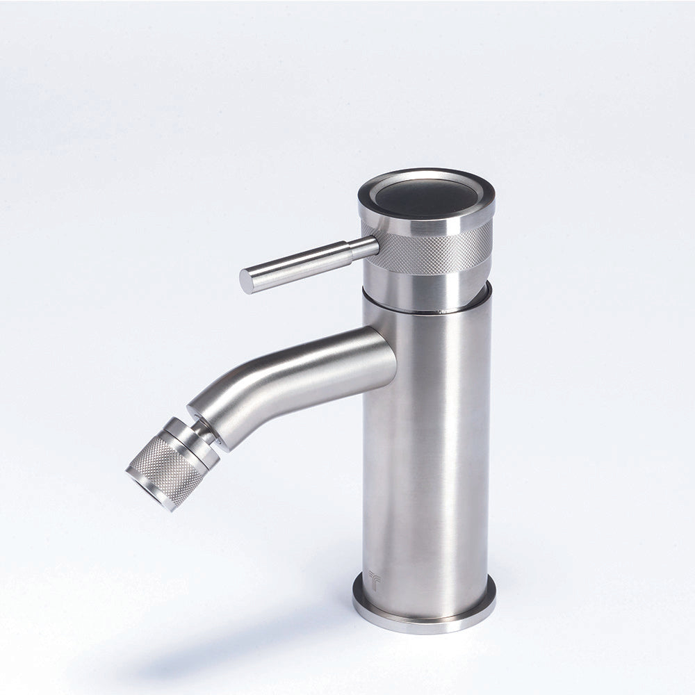 Tubico Volga Miscelatore per bidet in acciaio inox 316L satinato Made in Italy T84274S