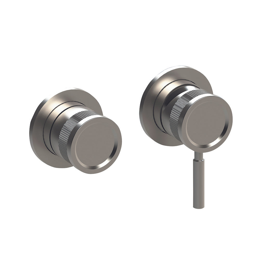 Tubico Volga miscelatore incasso doccia con deviatore in acciaio inox 316L satinato Made in Italy T84930S