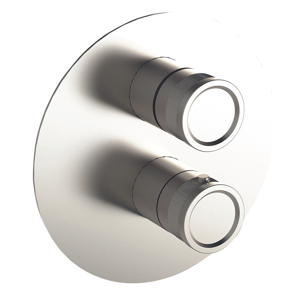 Tubico Volga miscelatore termostatico 3 vie in acciaio inox 316L satinato Made in Italy T84934S