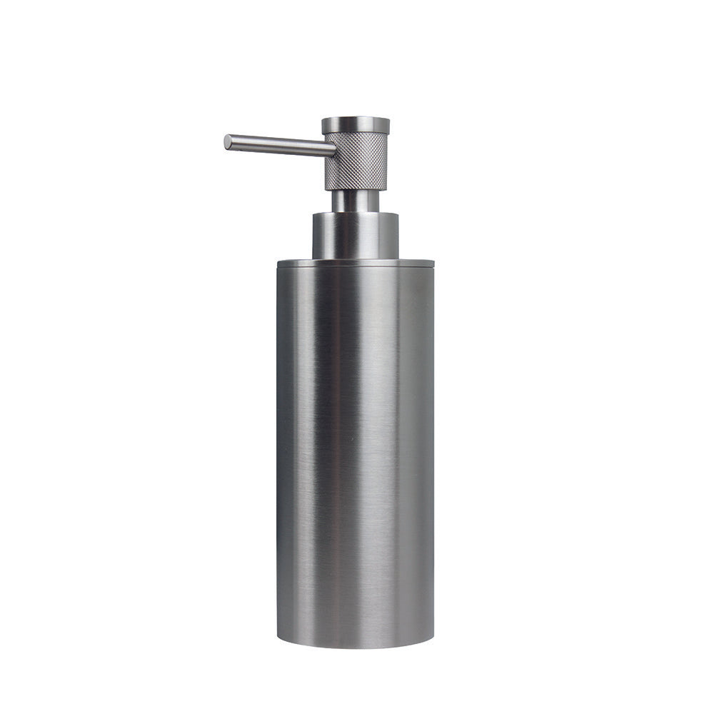 Tubico Volga dosa sapone da parete in acciaio inox 316L satinato Made in Italy T85017S