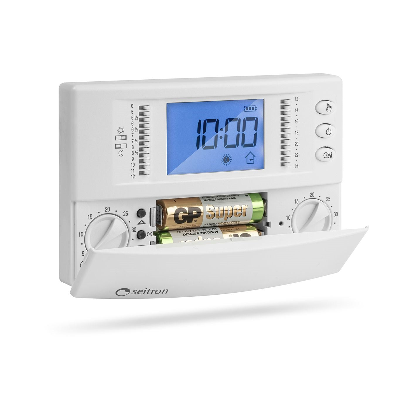 Chronothermostat numérique journalier Seitron Freetime Plus TCD 01B