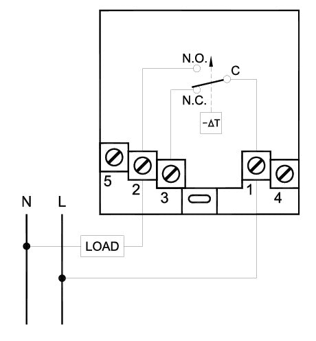 Seitron termostato elettromeccanico ambiente TM001M