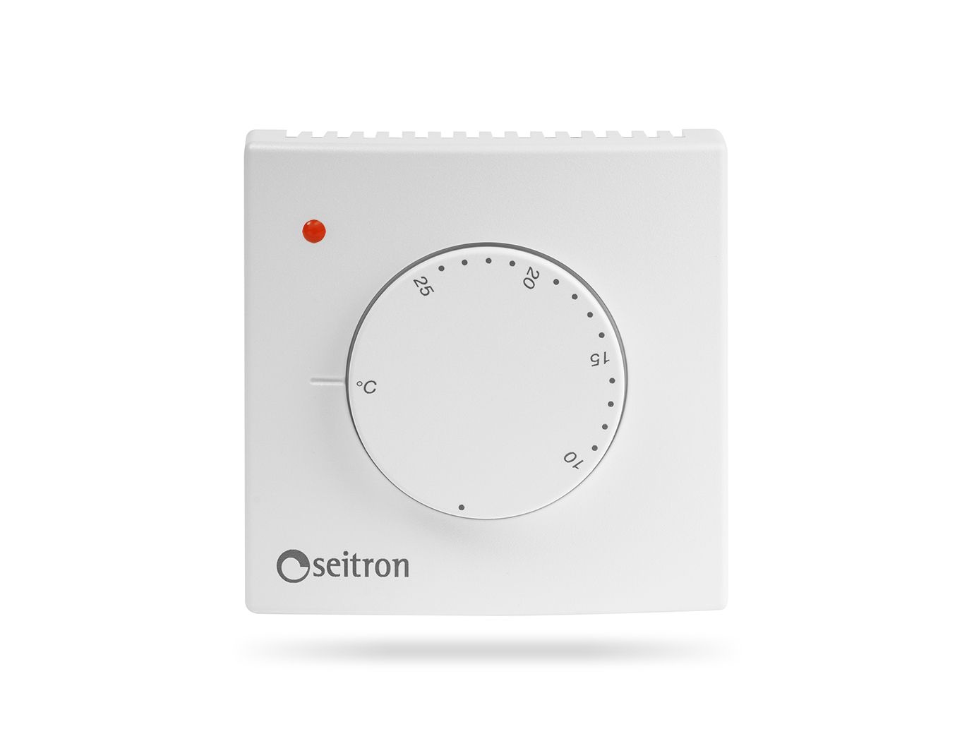 Seitron termostato elettromeccanico ambiente con spia TM002M