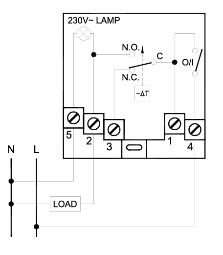 Seitron termostato ambiente elettromeccanico on -off TM003M