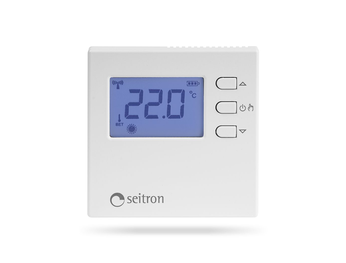 Seitron termostato digitale wireless multifunzionale TRD02B