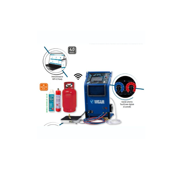 Wigam IDO-ATEX/180-100 Stazione digitale automatica portatile 4.0 R290/R600a - 01090040