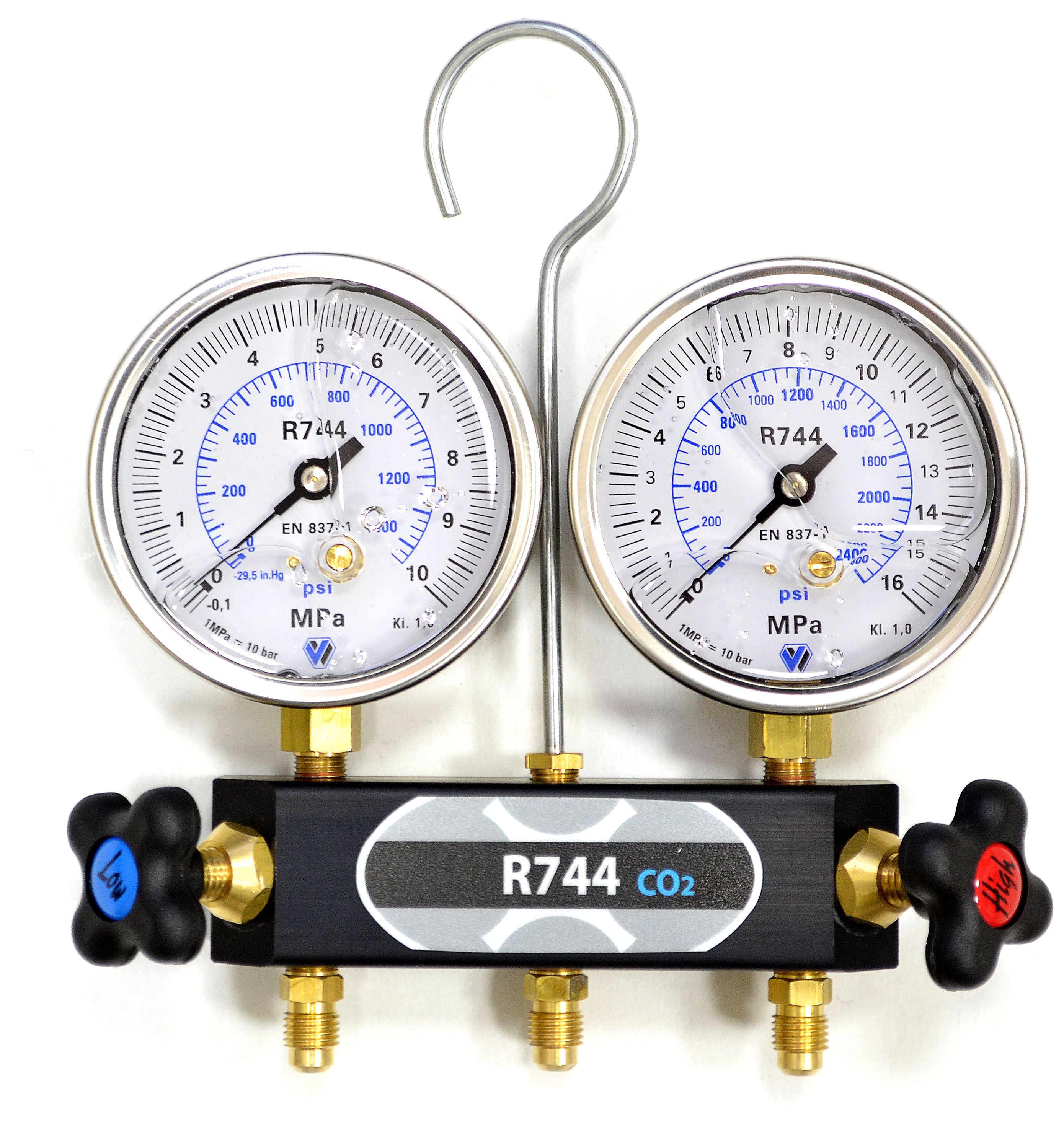 Wigam PF2ML/D5-4-K1 gruppo manometrico a 2 vie 04022060