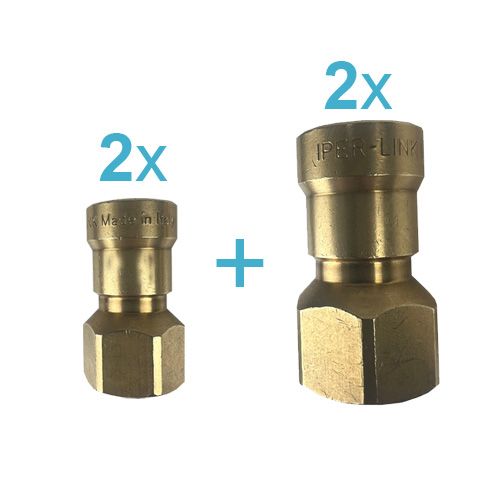 Wigam K-IPER-LINK-SPLIT/4-8*KIT install.split 1/4'-1/2' (2+2) - 05068021