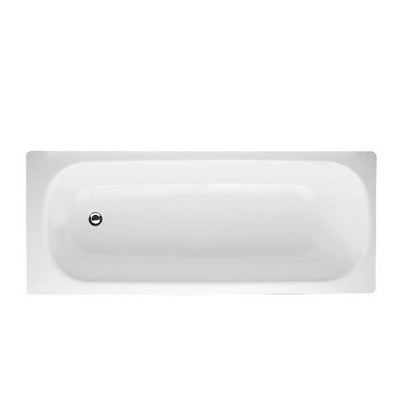 Dianflex VASCA IN ACCIAIO SMALTATA  BIANCA cm. 160 x 70 - 101-500-16