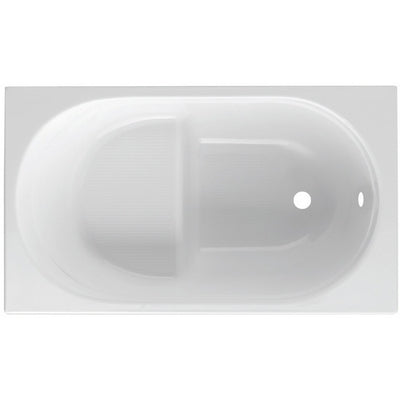 Dianflex GUSCIO VASCA RETTANGOLARE MOD. RUBINO CON SEDUTA        cm. 120 x 70  s/Pannello - 101-6012