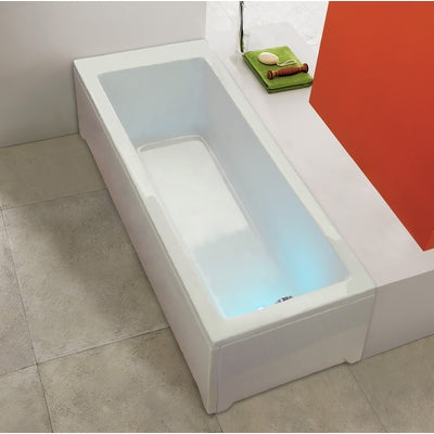 Dianflex GUSCIO VASCA RETTANGOLARE MOD. AGATA CON PANNELLI       cm 170 x 70 - 101-6220-70170