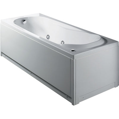 Dianflex VASCA RETTANGOLARE CON IDROMASSAGGIO E PANNELLO MOD. ITACA    cm. 170 x 70 - 101-6517