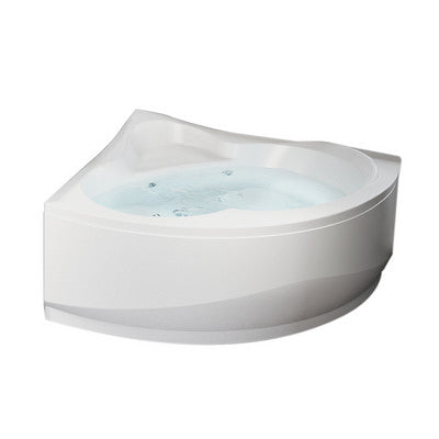 Novellini VASCA ANGOLARE SIMMETRICA SEMICIRCOLARE UNA   cm 135 x 135 Vasca con telaio - 101-8601-ST