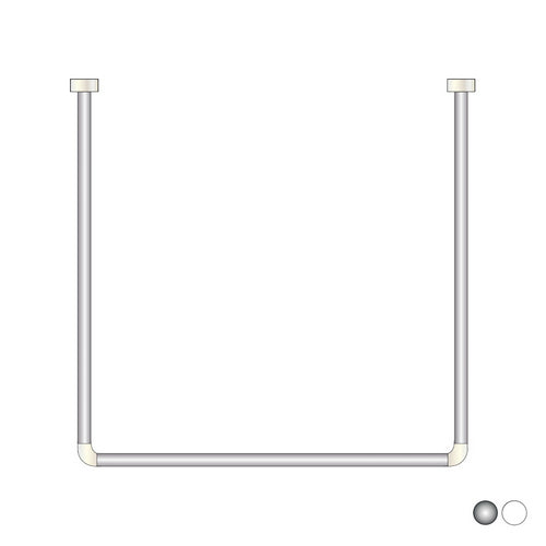 Dianflex BASTONE UNIVERSALE REGGITENDA  Bianco - 102-024-BI