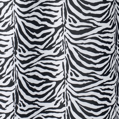 Dianflex TENDA PER DOCCIA 2 LATI IN TESSUTO CM. 180 X 200 Mod. Zebra Nero       - - 102-0528