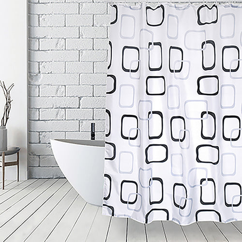 Dianflex TENDA PER DOCCIA TESSUTO IN POLIESTERE VINTAGE  cm 180x200 - 102-ST43-180