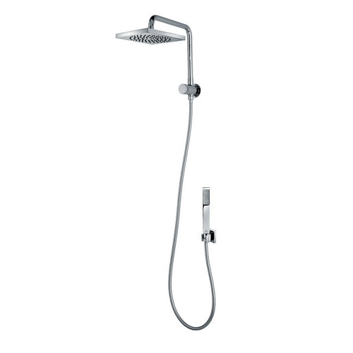 Dianflex KIT BRACCIO DOCCIA CON SOFFIONE E DOCCETTA CUBE RENOVATION    Cromo - 109-H89720