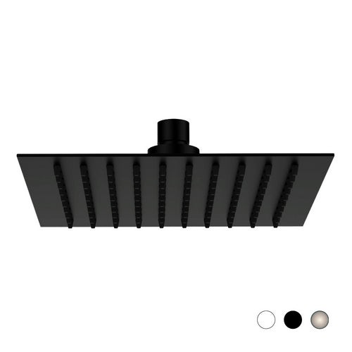 Dianflex SOFFIONE SLIM QUADRO   Inox Spazzolato cm 30 x 30 - 110-RU357Q-IS30