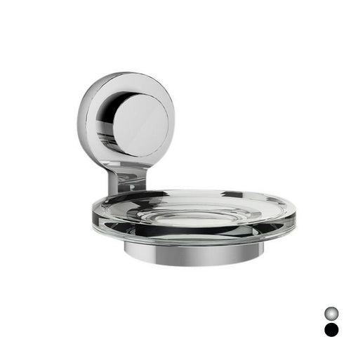 Dianflex PORTA SAPONE SERIE KISSY       Nero cm 11 x h.9,2 x 13,8 - 121-LK001-NE