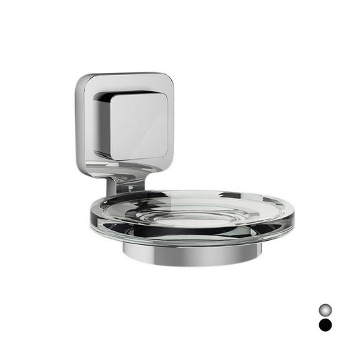 Dianflex PORTA SAPONE SERIE KARA        Cromo cm 11 x h.9,2 x 13,8 - 121-LR001-CR