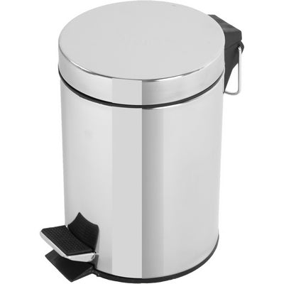 Dianflex PATTUMIERA IN ACCIAIO CROMATO  lt. 3 LxH = cm 21,8 x 25,7 - 121-R506-03