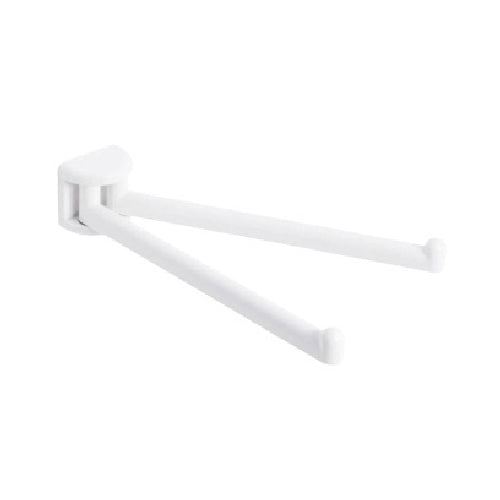 Dianflex PORTA ASCIUGAMANI CON BRACCI A SNODO  SERIE LINEA       Bianco - 122-304