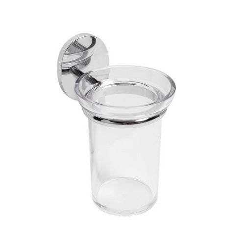 Dianflex PORTA SPAZZOLINI MOD. BIRD     Cromo cm 8,2x h.13,3 x 11,0 - 122-RD66-100