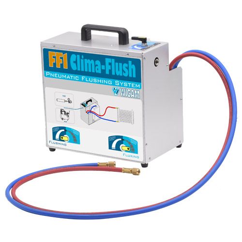 Wigam FF1-CLIMA-FLUSH-HVAC Unità pneumatica di lavaggio e flussaggio circuiti frigoriferi, adatta a fluidi infiammabili 13005077001