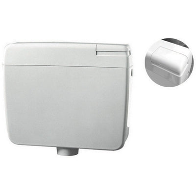 Dianflex CASSETTA DI SCARICO ZAINO DIANFLEX ZETA 3 CON TASTO STOP      Bianca - 9lt - 132-801