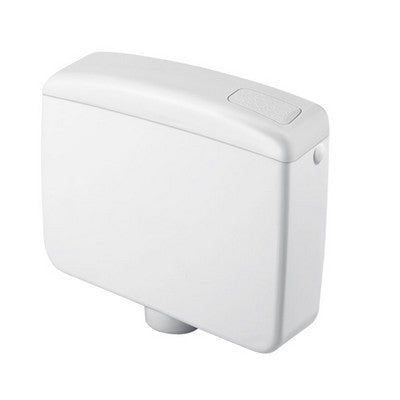 Dianflex CASSETTA DI SCARICO IN PVC A ZAINO MOD. GOCCIA  Bianca - 132-806