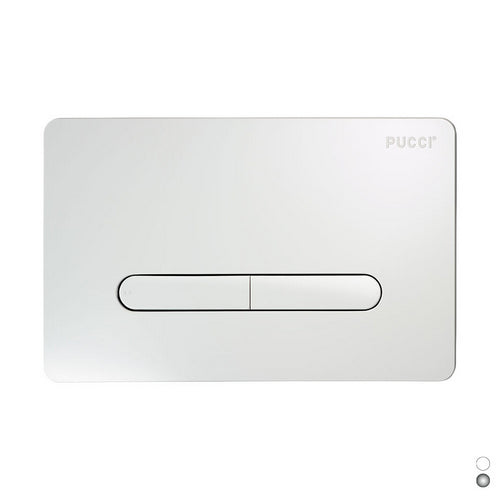 Dianflex PLACCA PER CASSETTA PUCCI ECO TRATTO LINEA MOD. 2014    Cromo - 132-8459T-C