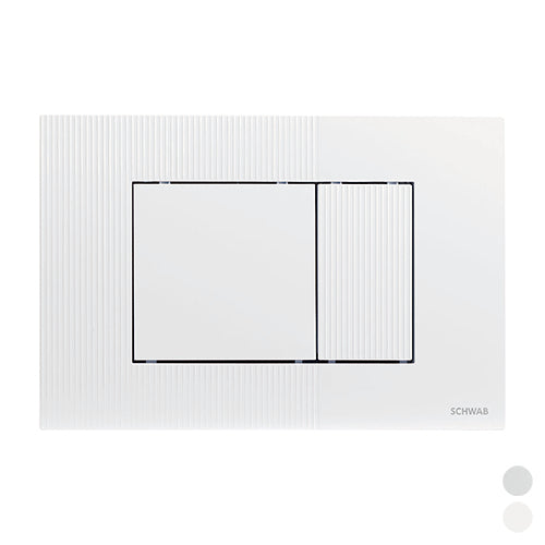 Dianflex PLACCA DOPPIO SCARICO METIS    Cromo lucido - 132-F410-120