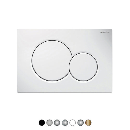 Dianflex PLACCA DI COMANDO MOD. SIGMA01 GEBERIT Ottone Lucido - 132-G115770-DT5