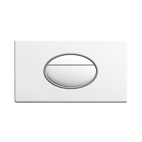 Dianflex PLACCA COMANDO COMPLETA ELLIPSE PER CASSETTA IDEA       Bianca - 132-T2015E-BI