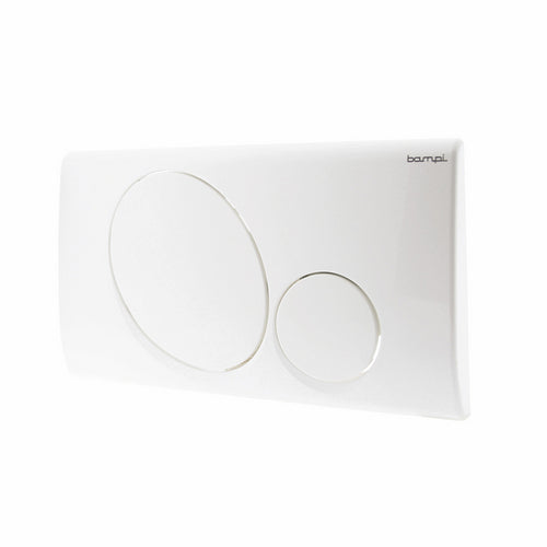 Dianflex PLACCA 2 PULSANTI MOD. VEGA    Bianca - 133-B1031-BI