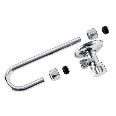 Dianflex RUBINETTO D'ARRESTO 1/2' - 3/8' CON TUBETTO A J KARIBA  - - 133-K300802