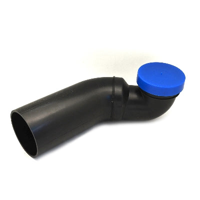 Dianflex CURVA WC ORIZZONTALE CON OR E TAPPO  DX 90/110 - 133-V622-012
