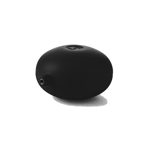 Dianflex SFERA IN PLASTICA PIATTA PER ASTE TONDE       Nera Diam. 90 - 134-0510-N090