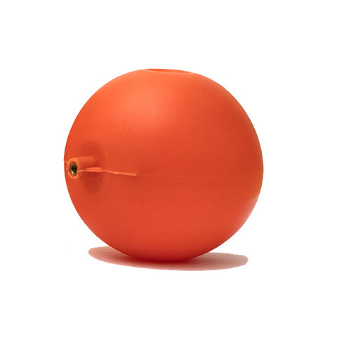 Dianflex SFERA IN PLASTICA TONDA ARANCIO PER ASTE TONDE  Diam. 150 - 134-0521-150