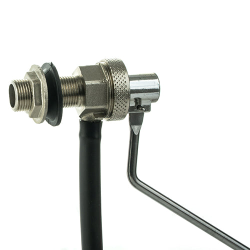 Dianflex RUBINETTO A GALLEGGIANTE NICHELATO SILENZIOSO TIPO CATIS      3/8   285 mm - 134-ET110-03285