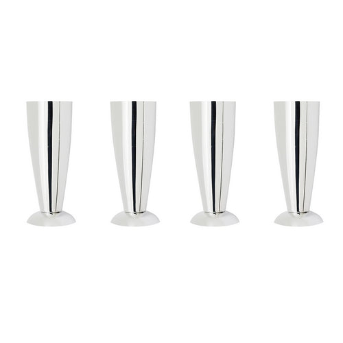 Dianflex 4 PZ PIEDINI PER LAVATOI       Cromo H. 13 cm - 140-1015