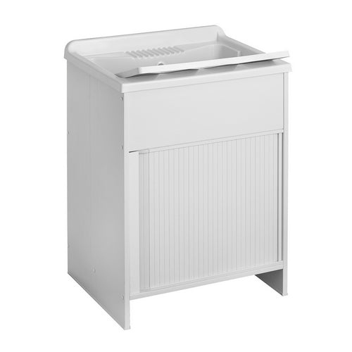 Dianflex LAVATOIO PER ESTERNI CON MOBILE IN PLASTICA E APERTURA A SERRANDINA    L cm. 45 x P cm. 50 - 140-106-4550