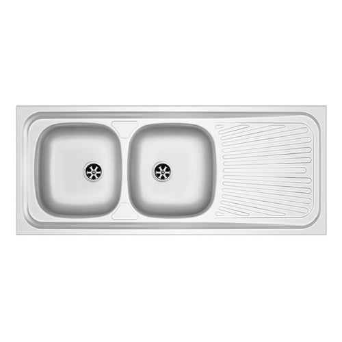 Apell LAVELLO APPOGGIO IN ACCIAIO INOX MOD. LA01 CM 120x50    cm. 120 gocciolatoio sx - 140-1780-SX