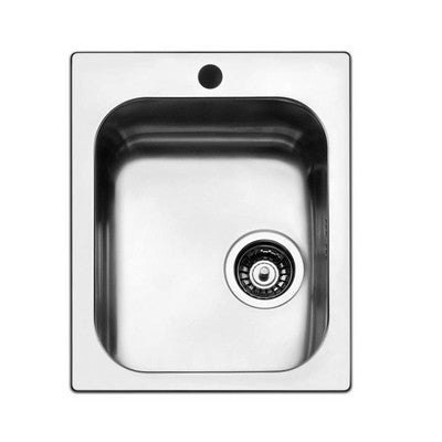 Apell LAVELLO INCASSO IN ACCIAIO SPAZZOLATO 42X50 CM  cm 42 X 50 X 18 - 140-1804